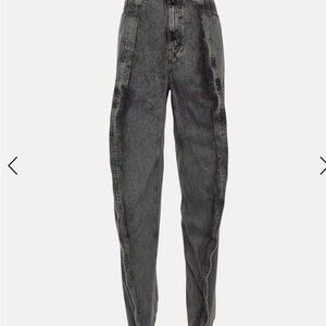 Y Project Banana Black High-Waisted Jeans